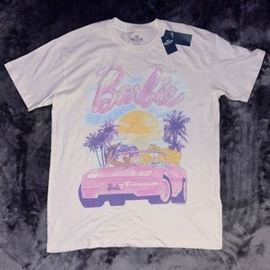bnwt, hollister, barbie tee shirt